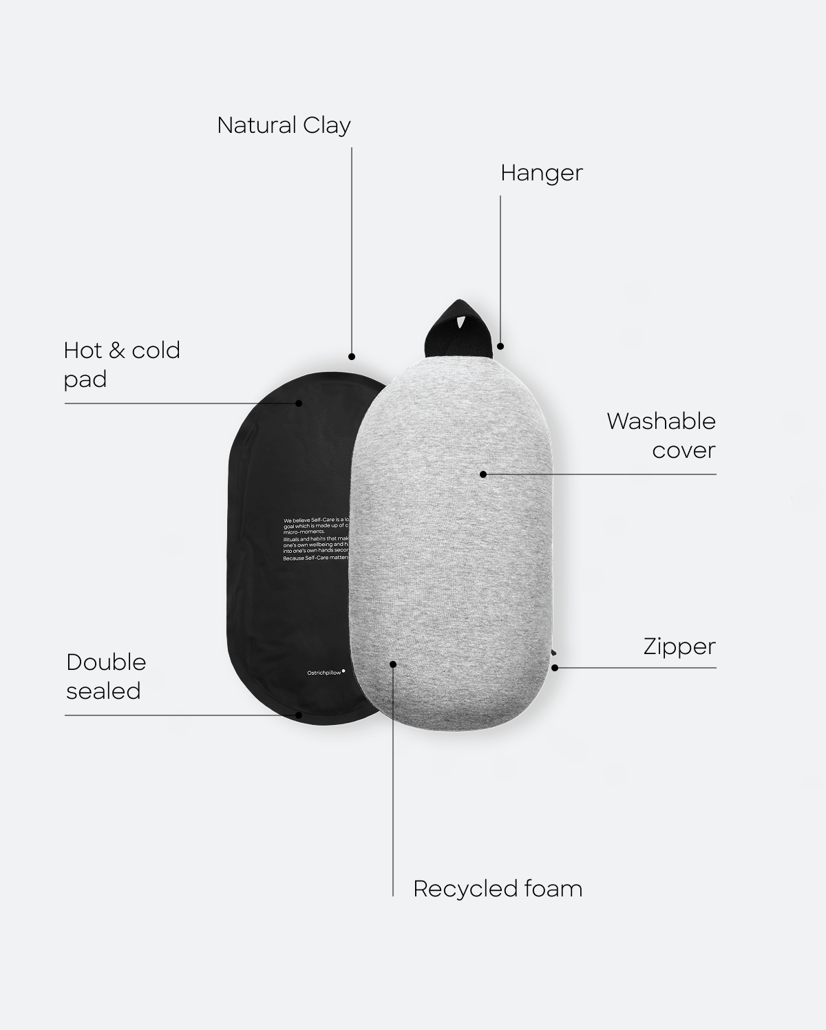 ostrichpillow-heatbag-coussin-thermique-chaud-froid-remplissage-d-argile-naturel image 5