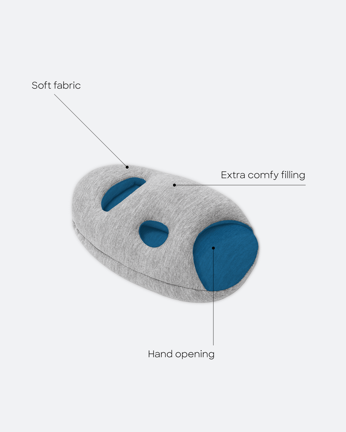 ostrichpillow-mini-handy-pillow-coussin-de-main-compact-microbilles-pour-droitie image 4