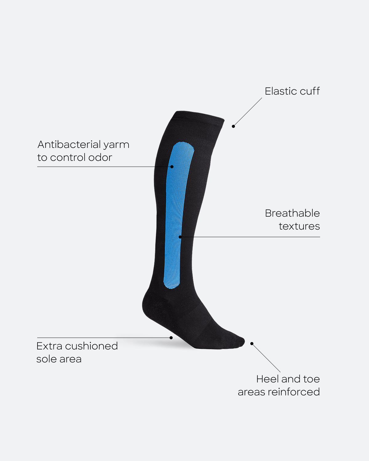 ostrichpillow-bamboo-compression-socks-chaussettes-de-contention-en-fibre-de-bam image 5